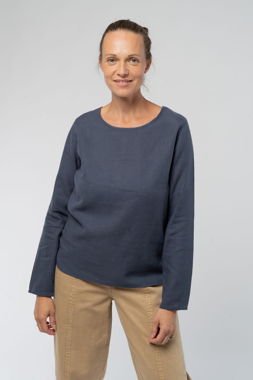 Longsleeve made from organic cotton and hemp