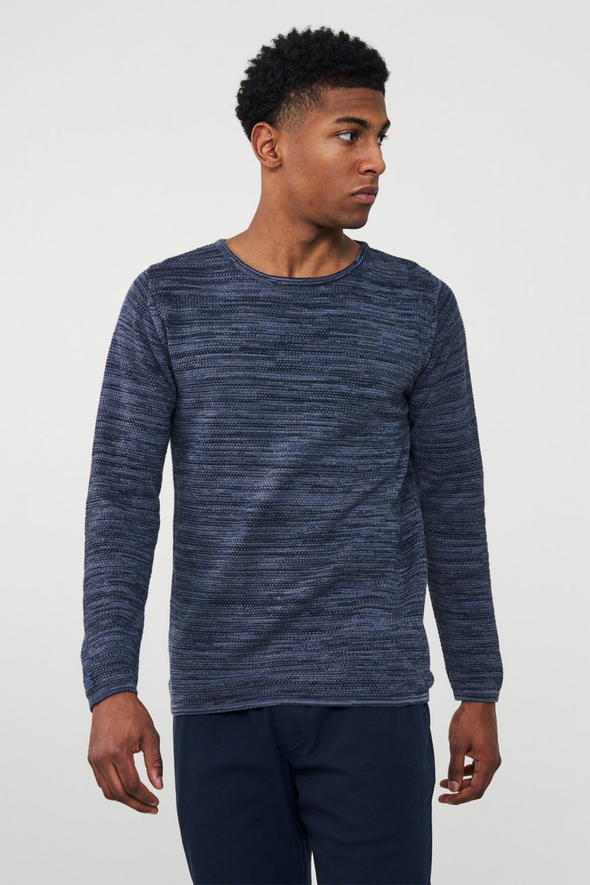 FICUS Knit-Crewneck aus Bio Baumwolle