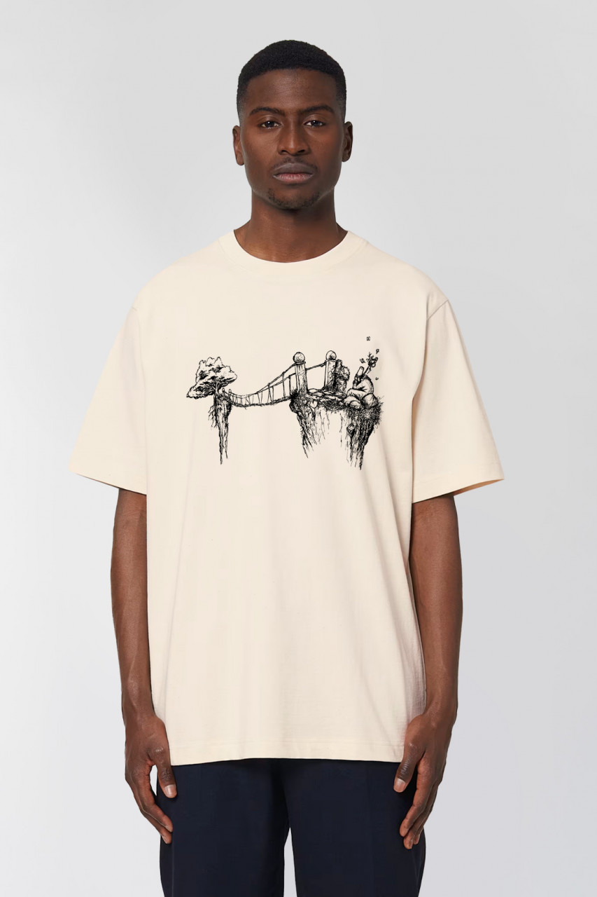 Brückenwächter Relaxed Fit T-Shirt für Männer