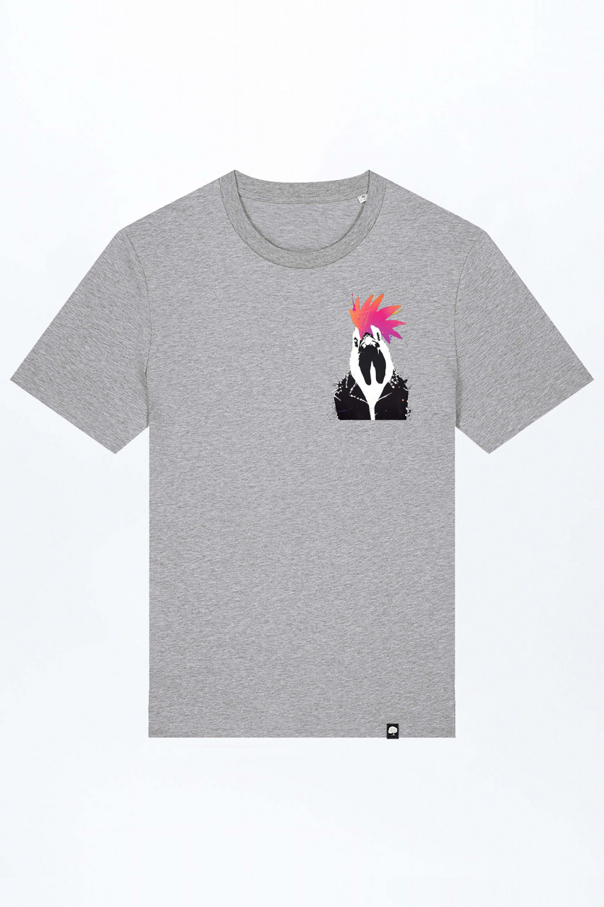 Rooster Basic T-Shirt out of Organic Cotton