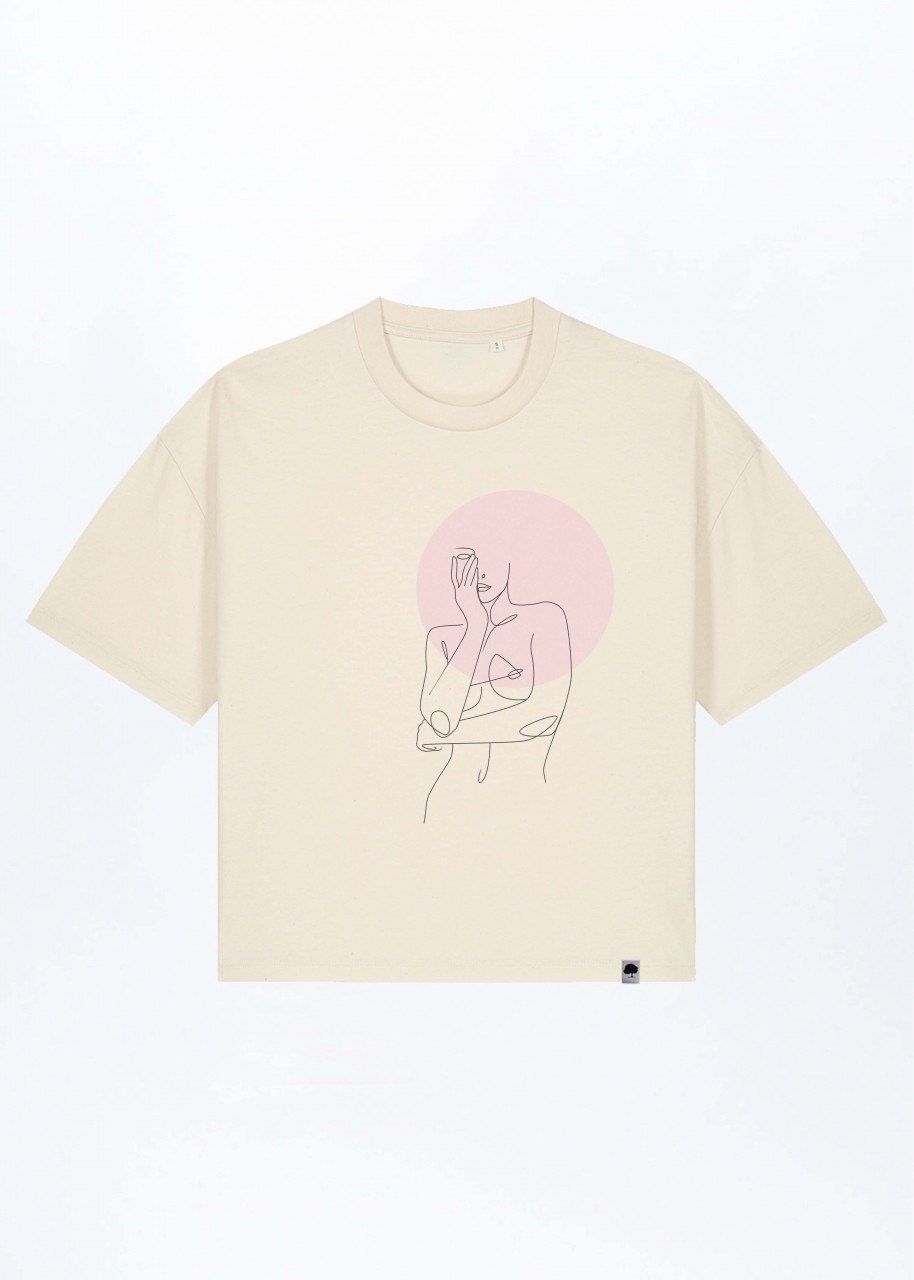 Women's Circle Boxy Fit T-Shirt aus Bio Baumwolle