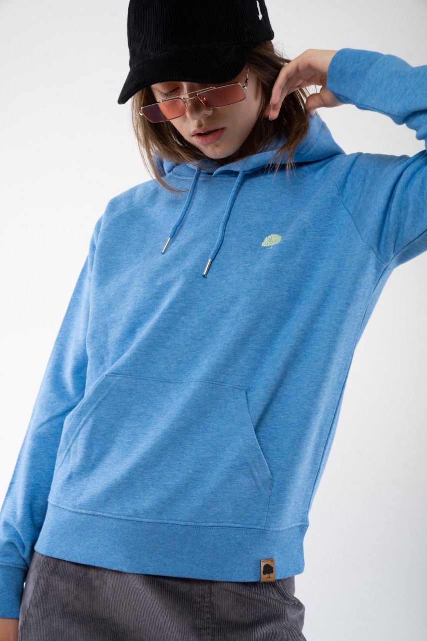 Trendiger klassicher Bio Hoodie für Frauen