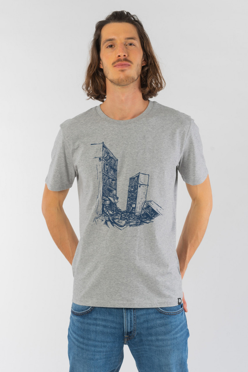 Bibliothek T-Shirt für Männer