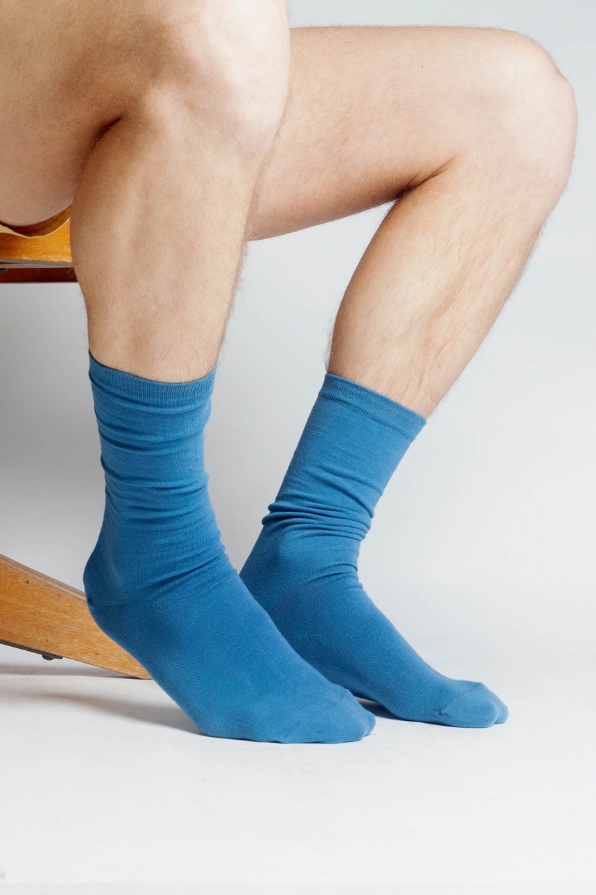 Klassische Socken aus Bio Baumwolle für Männer