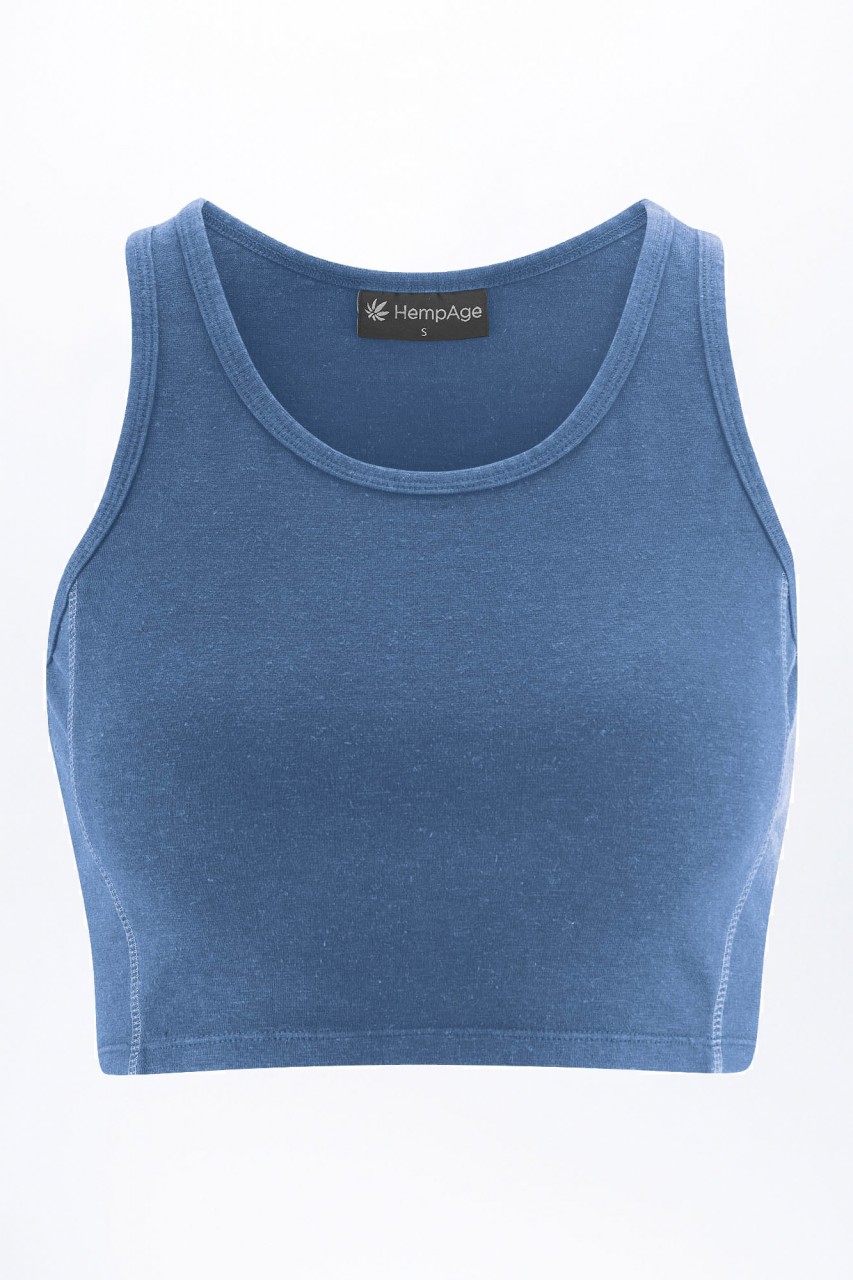 Crop Top out of Hemp & Organic Cotton