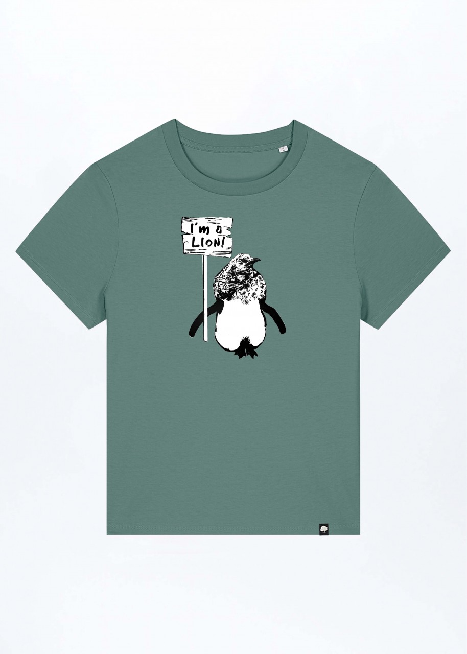 I Am A Lion Damen T-Shirt aus Bio Baumwolle