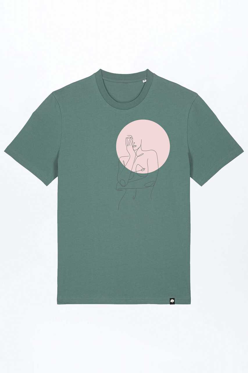 Women's Circle Basic T-Shirt out of Organic Cotton