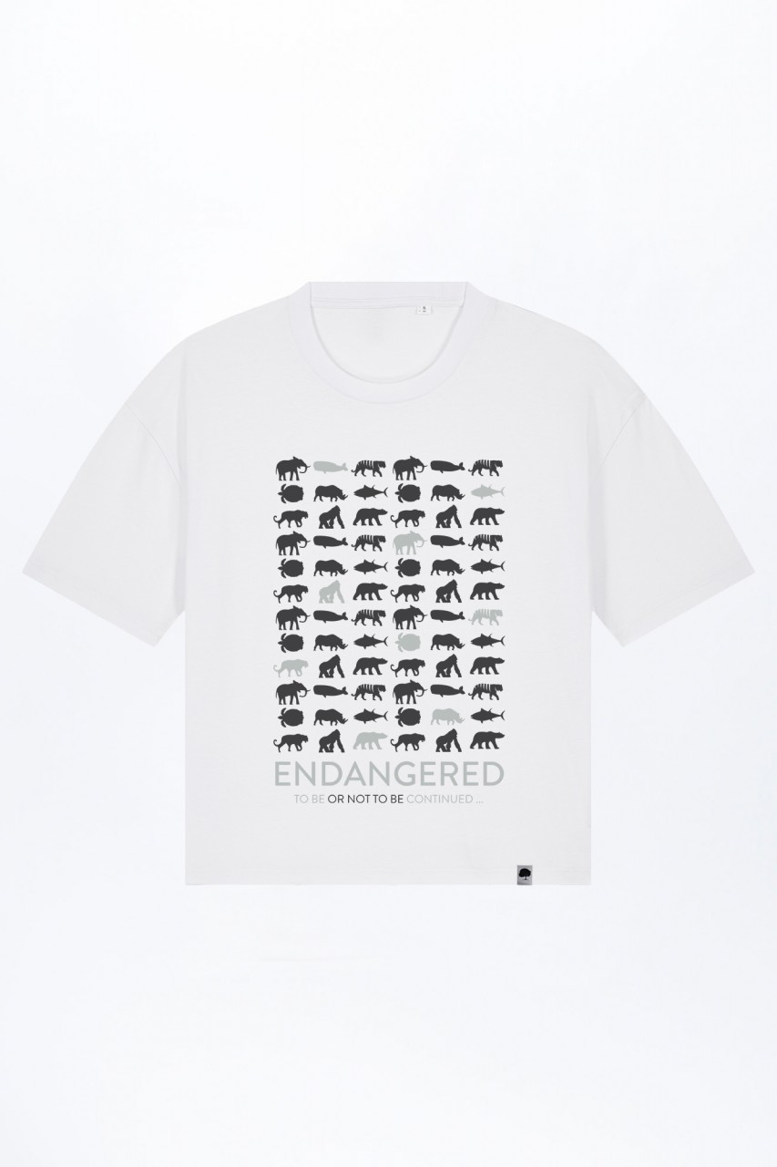 Women's Circle Boxy Fit T-Shirt out of Organic Cotton