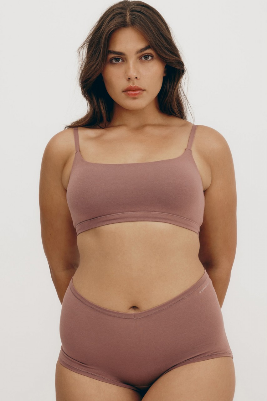 Bralette aus Bio Baumwolle