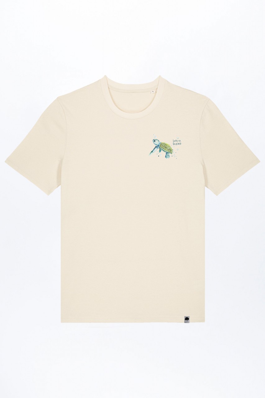 Baby Turtle Vintage White T-Shirt