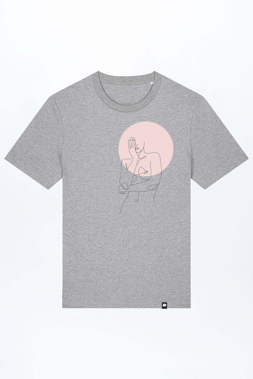 Women's Circle Basic T-Shirt out of Organic Cotton