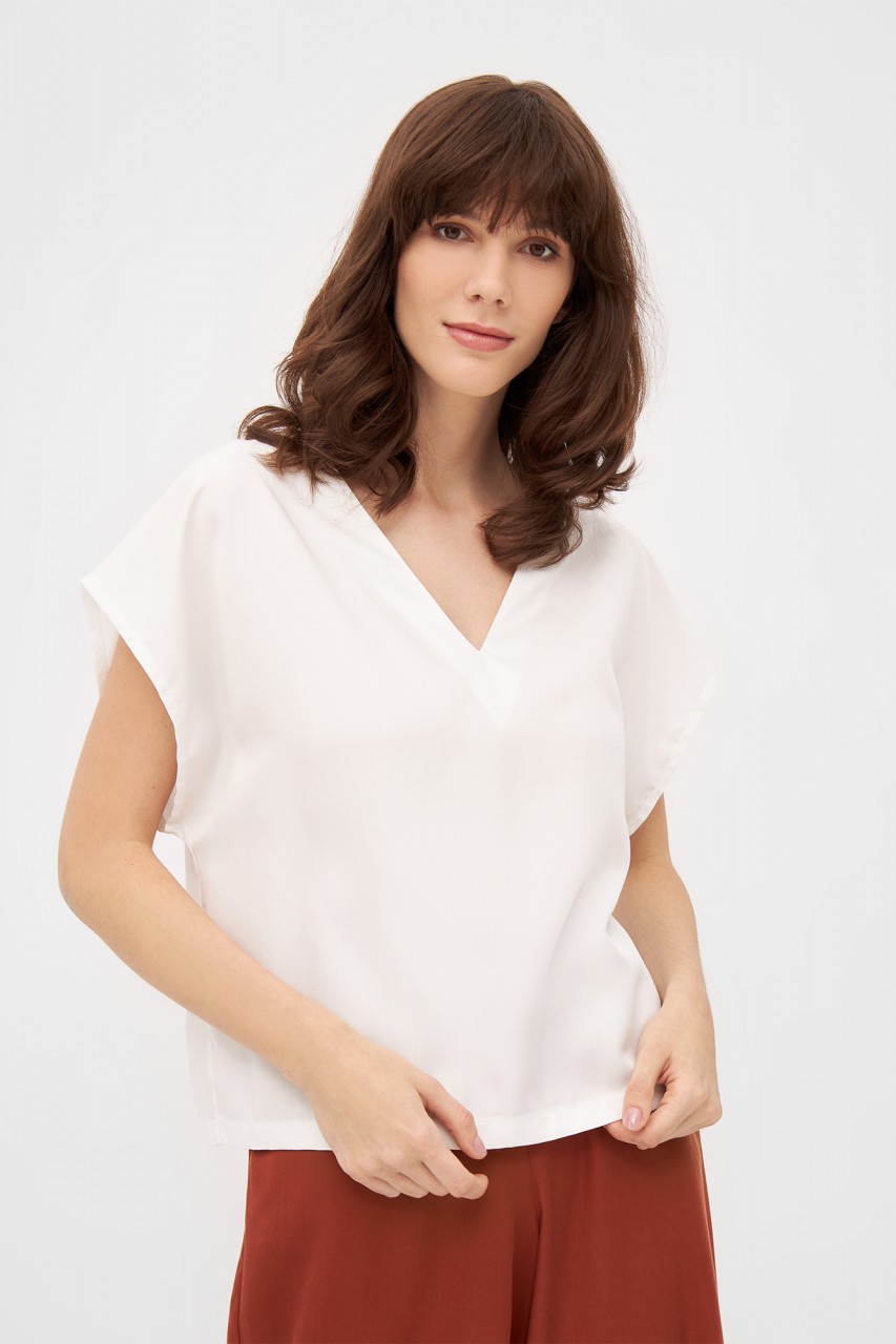 Ruby Tencel Wide Cut Blouse aus TENCEL™