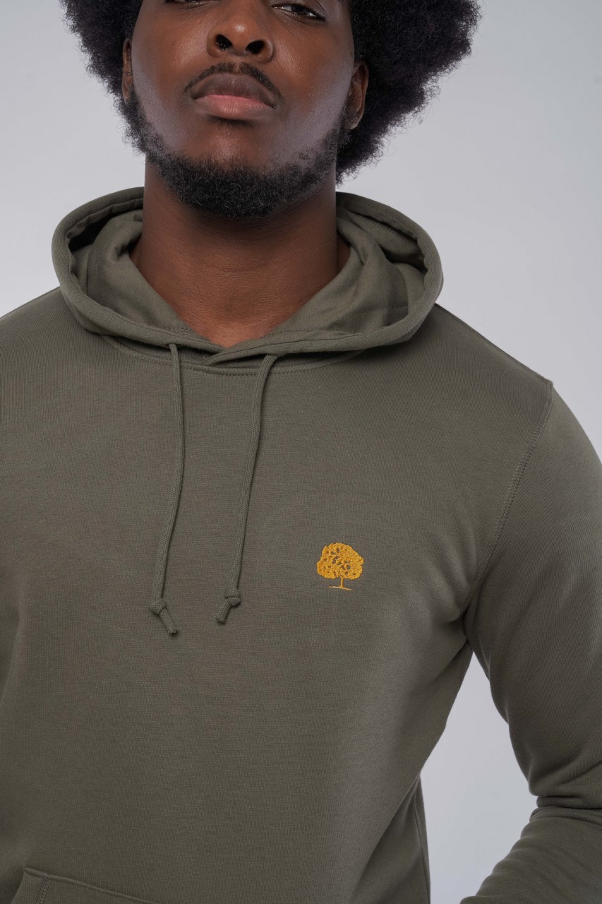 Leichter Hoodie aus Bio Baumwolle