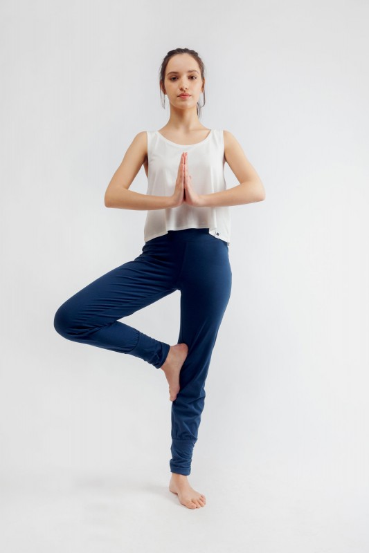Damen Yogahose aus Bio Baumwolle