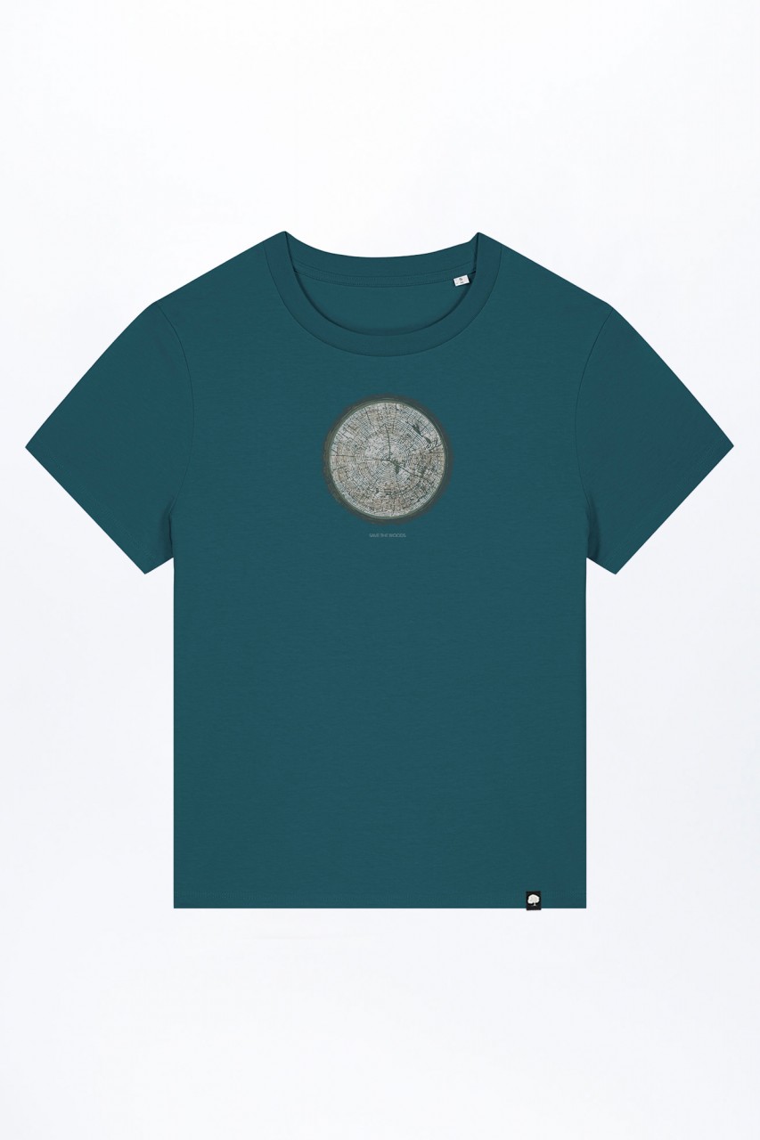 Cat Fight Basic T-Shirt out of Organic Cotton