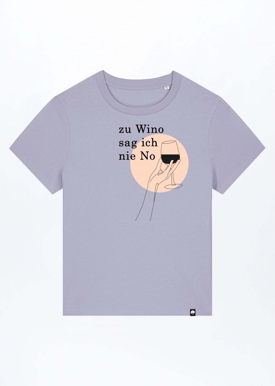Zu Wino Sag Ich Nie No Damen T-Shirt aus Bio Baumwolle