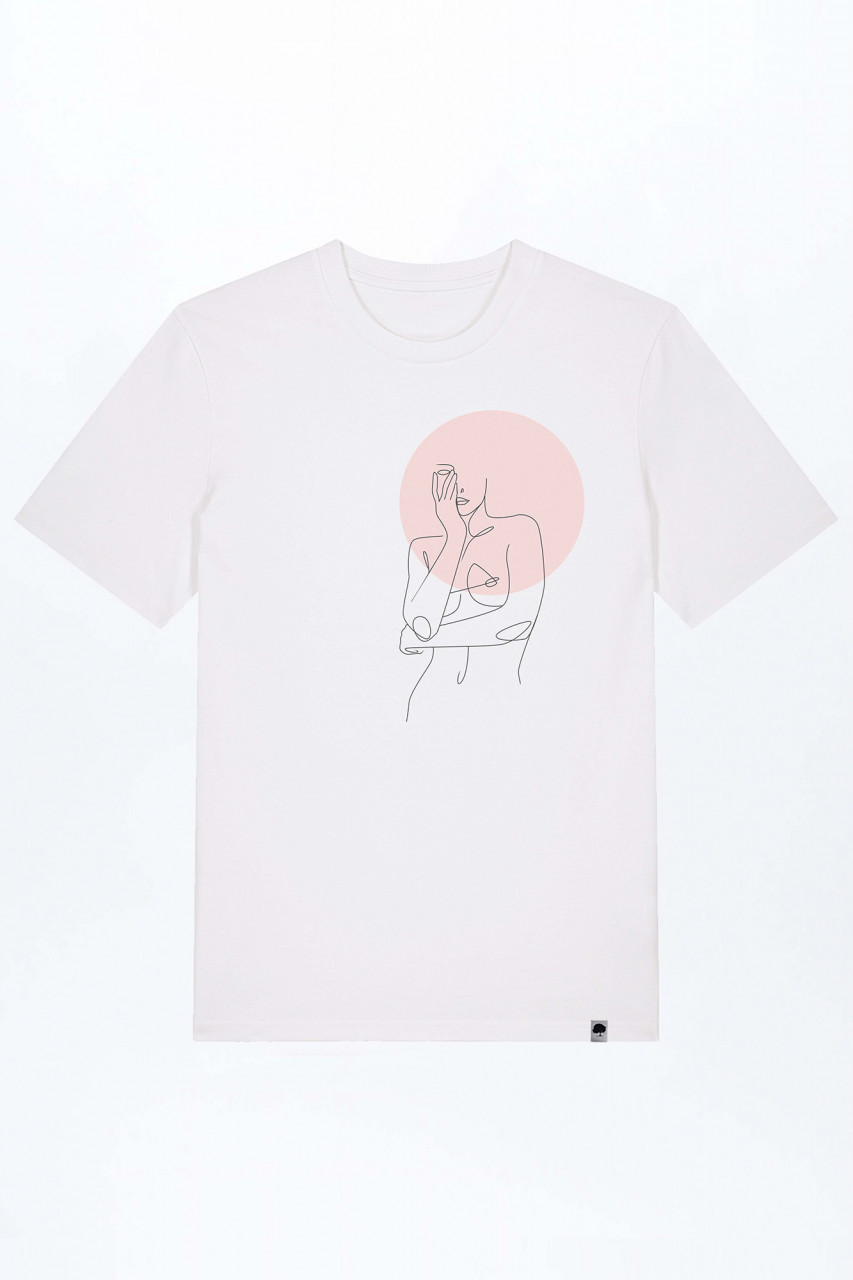 Women's Circle Basic T-Shirt out of Organic Cotton