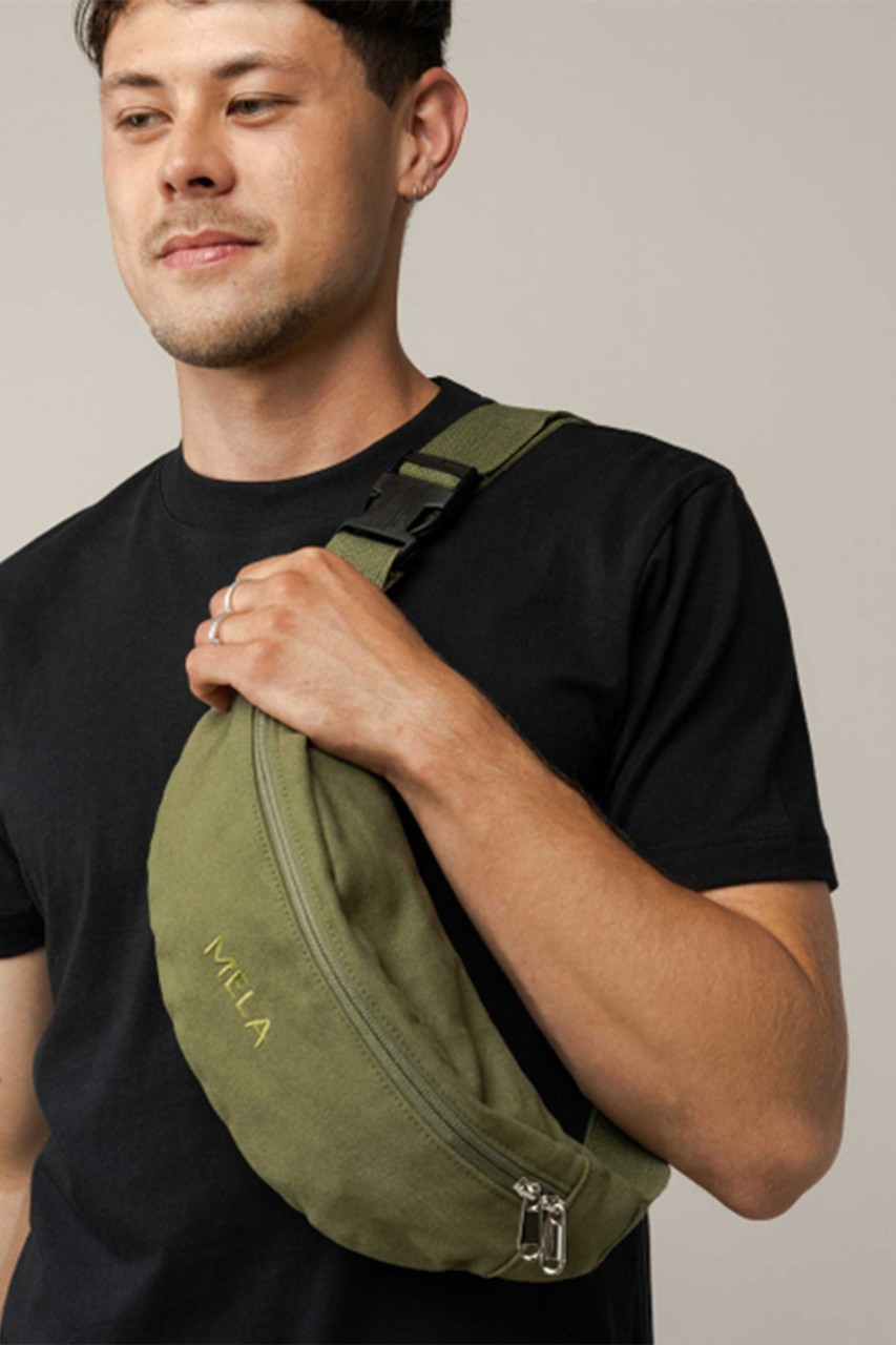 MELA Bauchtasche aus Bio Baumwolle