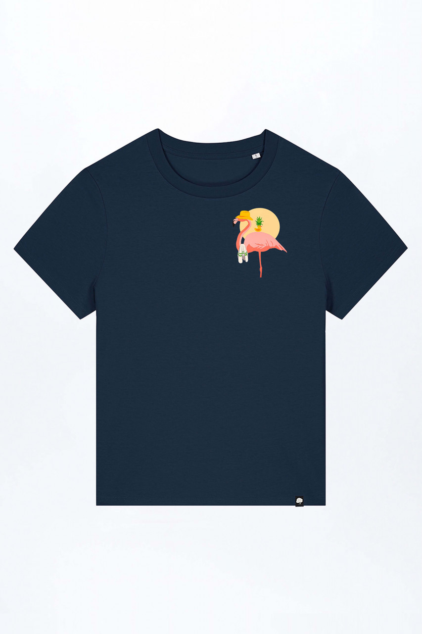 Flamingo Summer T-Shirt für Frauen