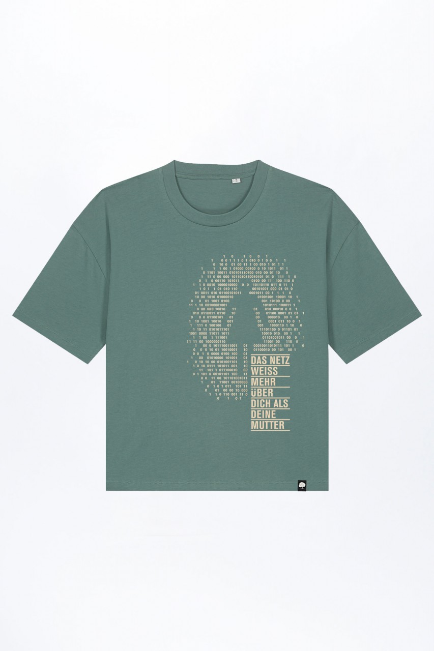 Women's Circle Boxy Fit T-Shirt out of Organic Cotton