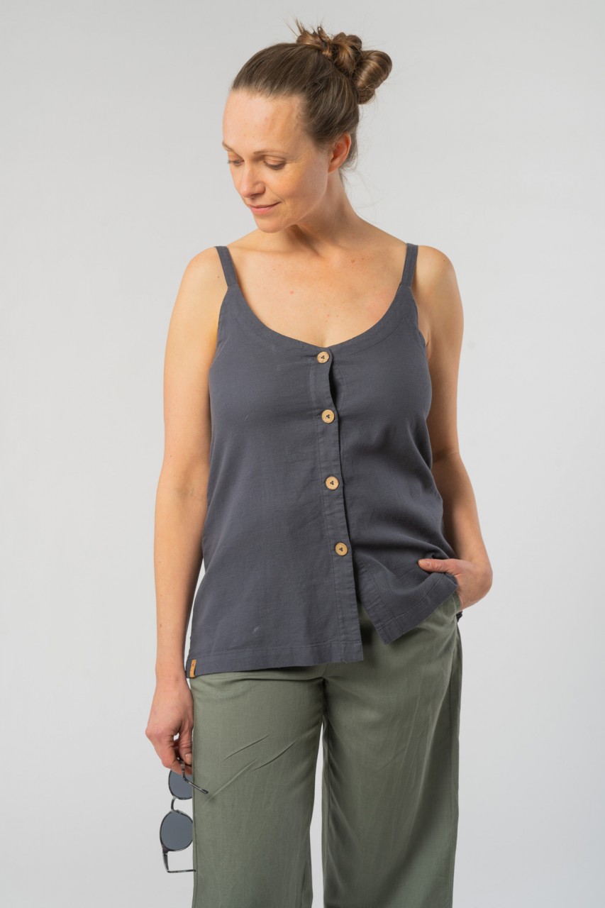 Street Tank Shirt aus Bio Baumwolle & Hanf