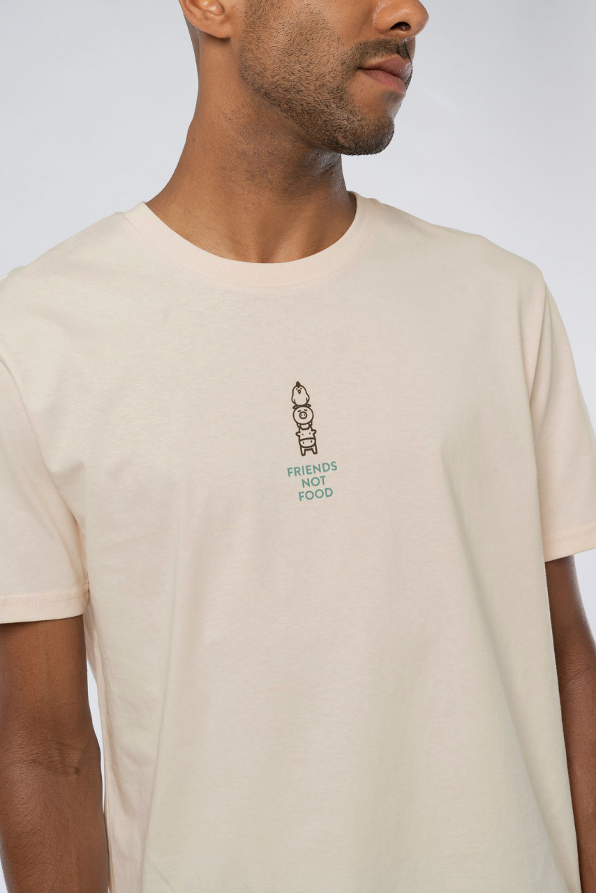 Friends not Food T-Shirt für Männer