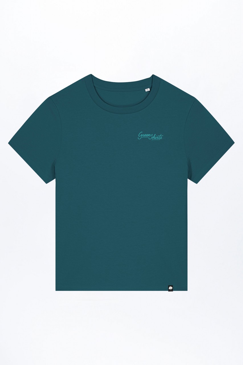 Vintage T-Shirt for Women Rolled Sleeve