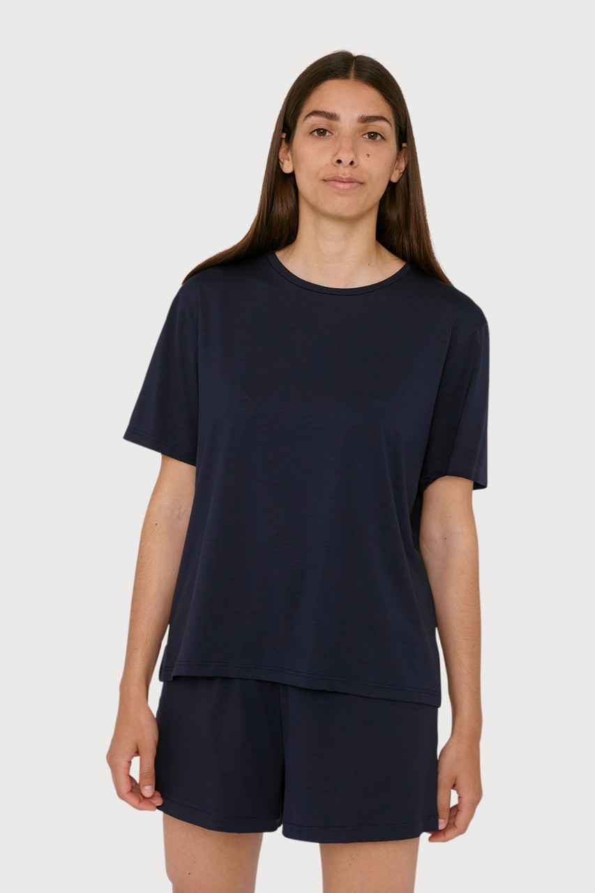 Boxy Tee aus Tencel