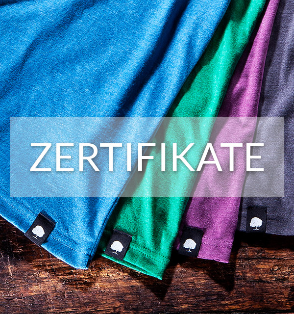 Zertifikate bei Bio Fairer Kleidung